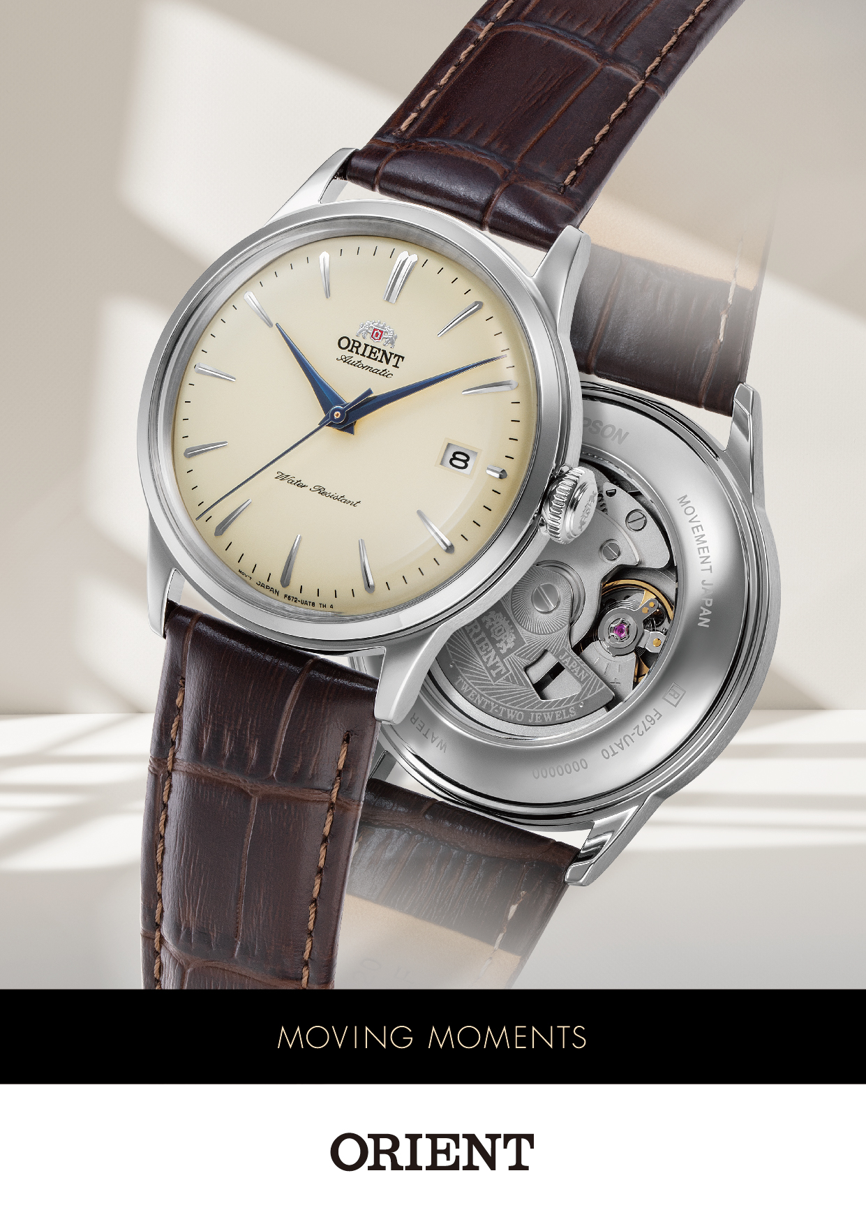 New Orient Classic and Simple Style 38 Models with a 38-mm Case