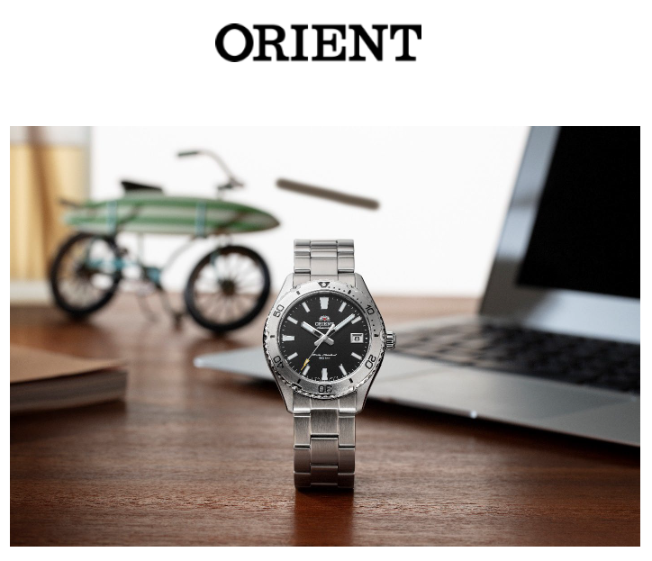 Orient Adds Diver Design 40 Featuring New Size and Design to its Line-up