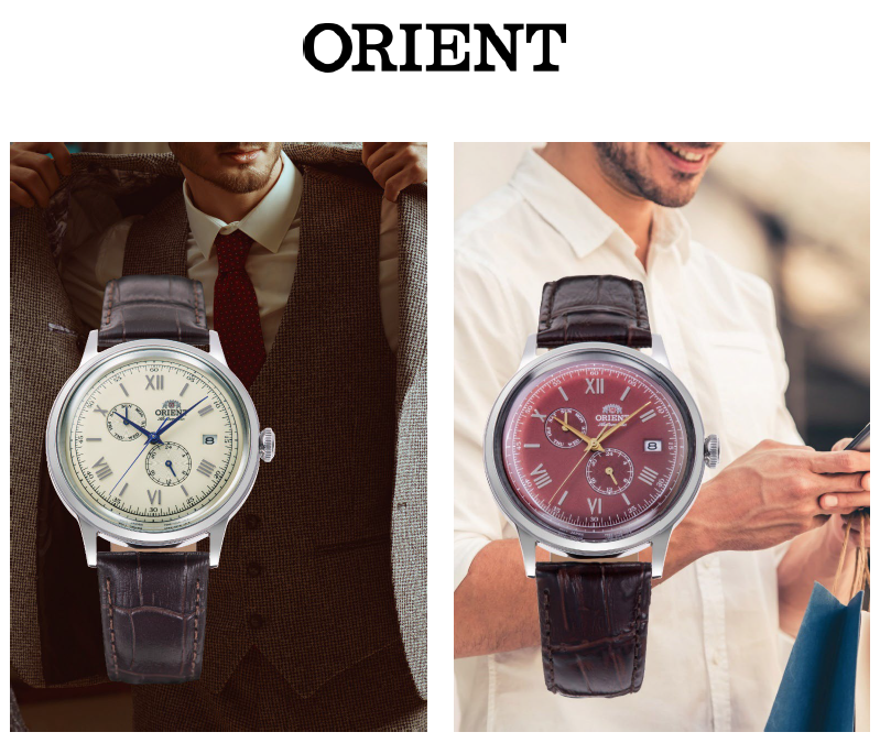 Orient‘s New Classic and Simple Style Models with Day-Date and 24-hour Indicators