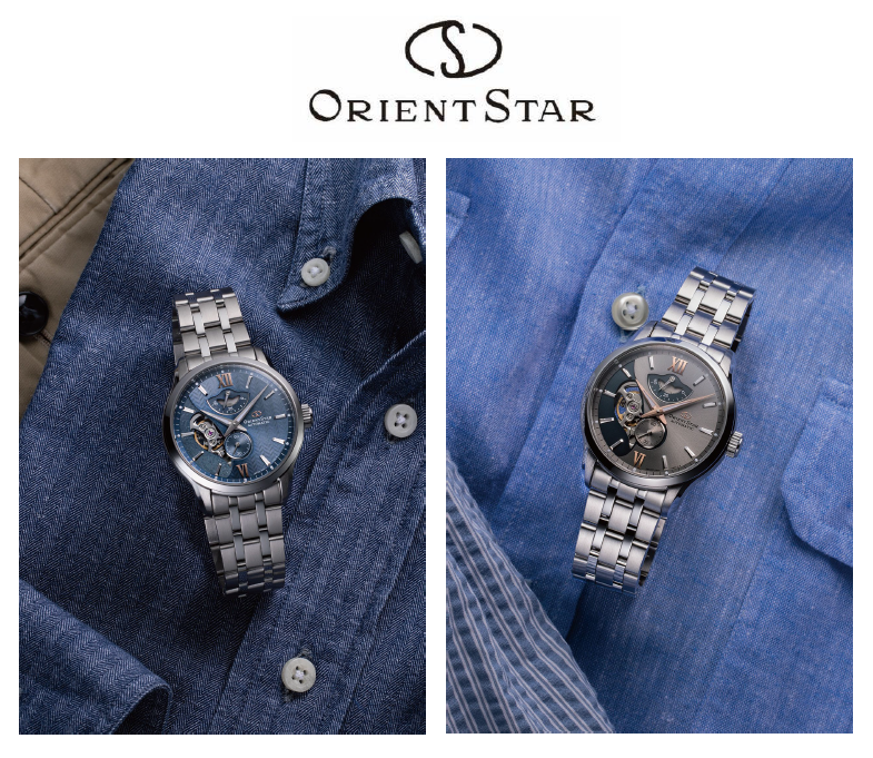 Orient Star Launches New Light Blue Dial Models to its Layered Skeleton Range