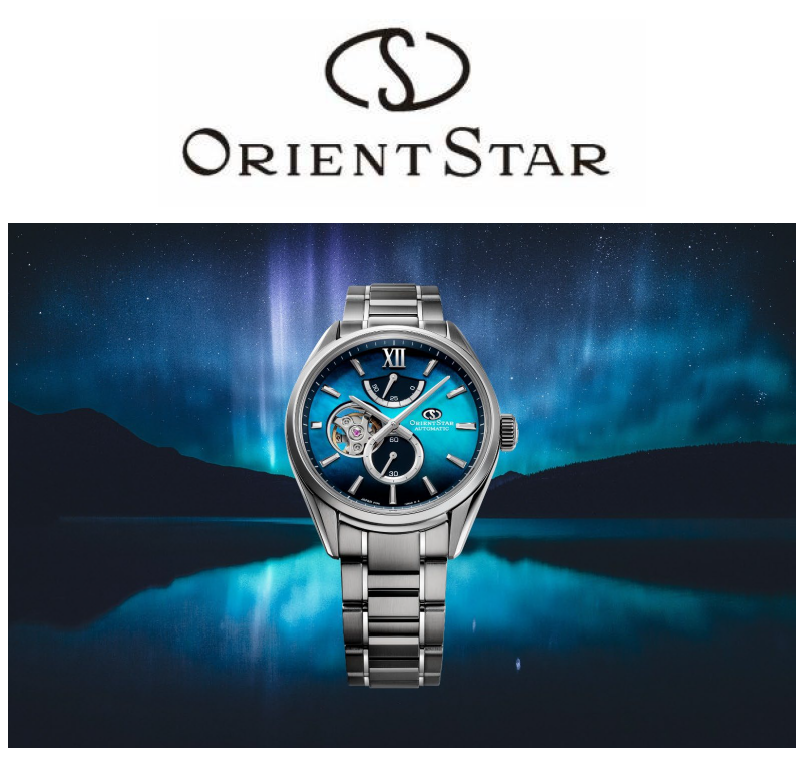 Orient Star Launches M34 F7 Semi Skeleton Models Inspired by the Aurora