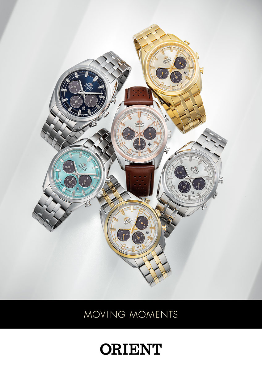 Orient Adds Chronograph Models to its Contemporary Collection